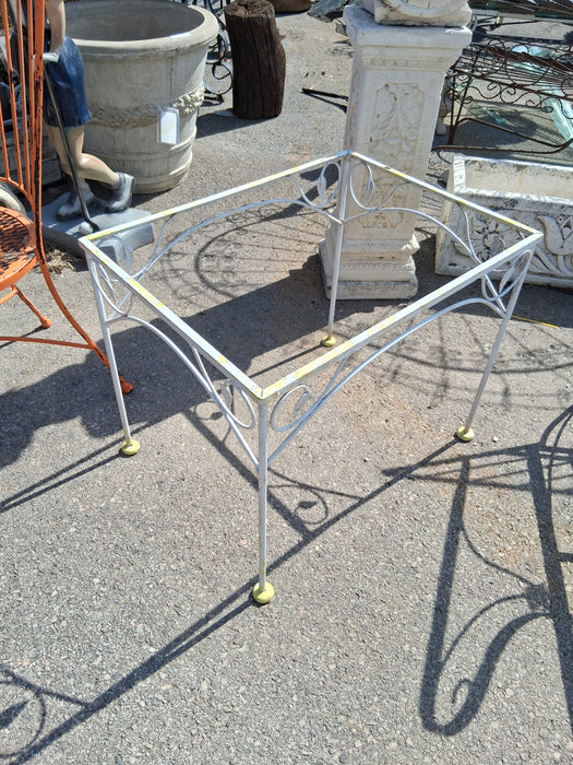 1960'S IRON SIDE TABLE BASE