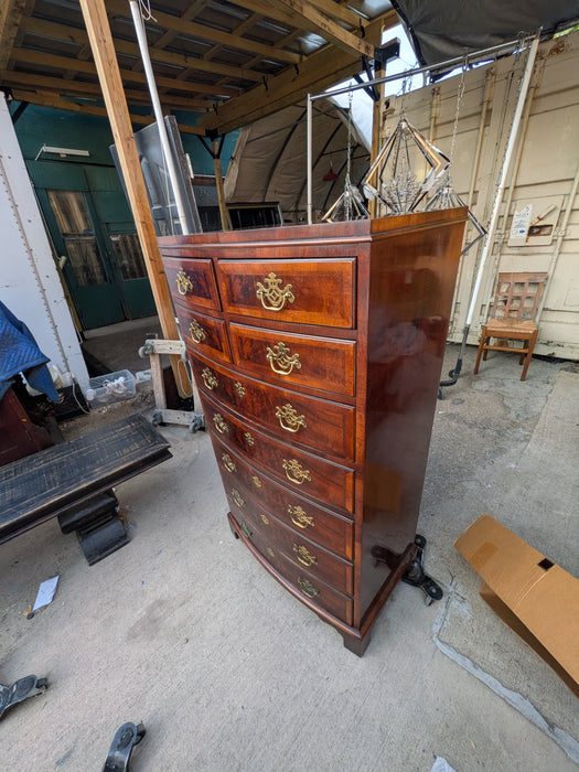 TALL 9 DRAWER MAHOGANY ASHTON COURT HENREDON CHEST
