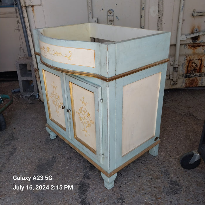 PAINTED VANITY BASE- NO TOP