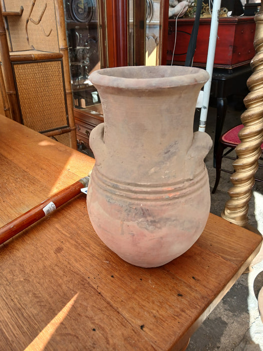 TERRA COTTA POTTERY PITCHER