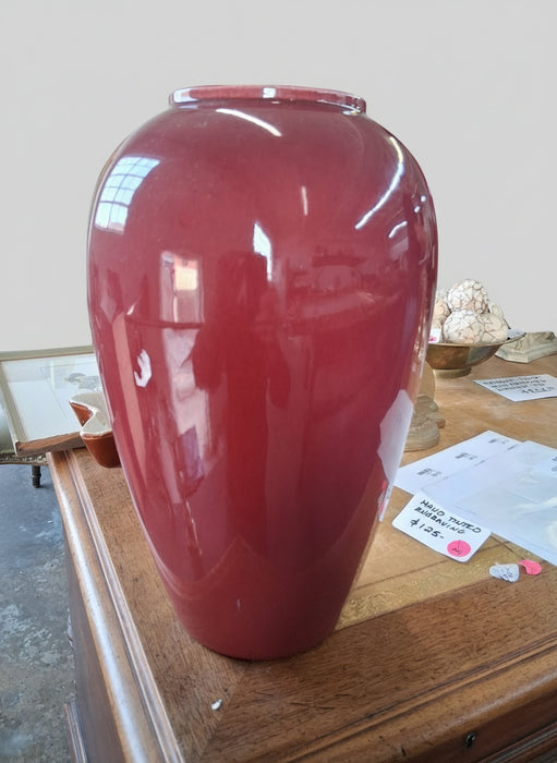 AS FOUND RED VASE
