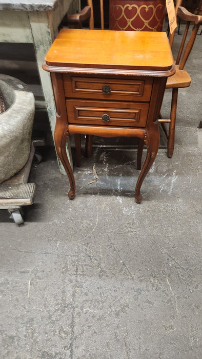 PAIR OF LOUIS XV CHERRY SIDE CABINETS