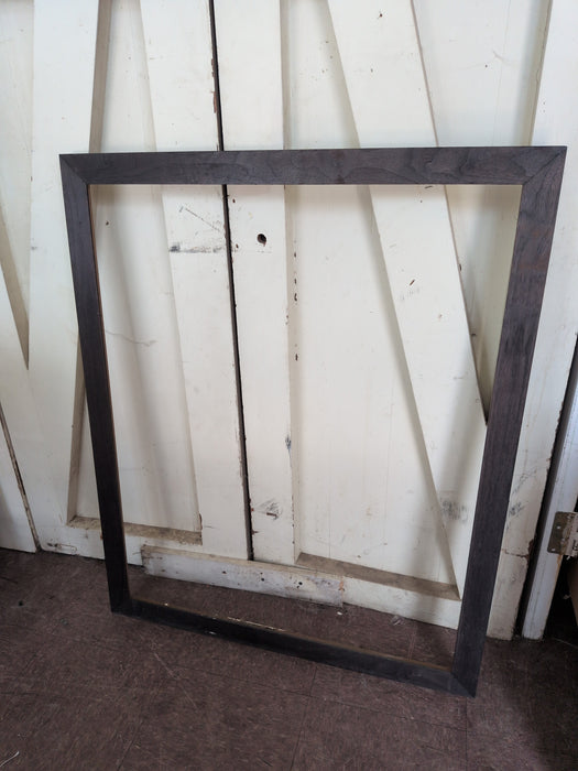 LARGE THIN BLACK WALNUT FRAME