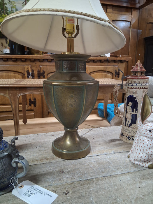 HEAVY BRASS LAMP