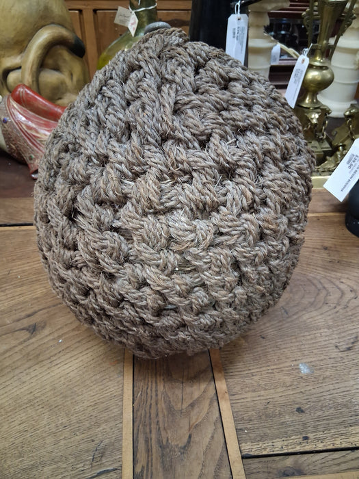 LARGE WOVEN ROPE BALL