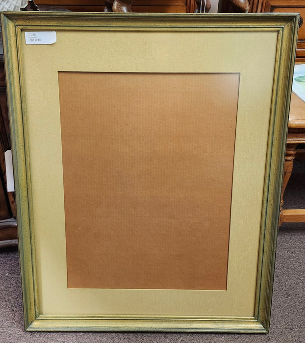 ANTIQUE GOLD FRAME WITH GLASS