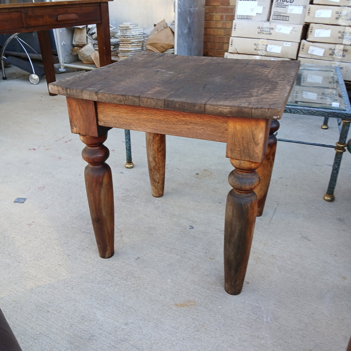 RUSTIC INDIAN SIDE TABLE