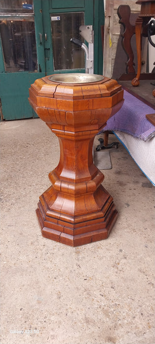 PINE 1880"S BAPTISMAL FONT