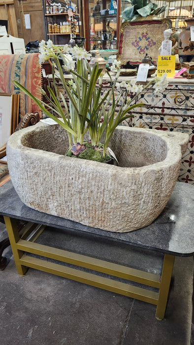 HEWN STONE TROUGH