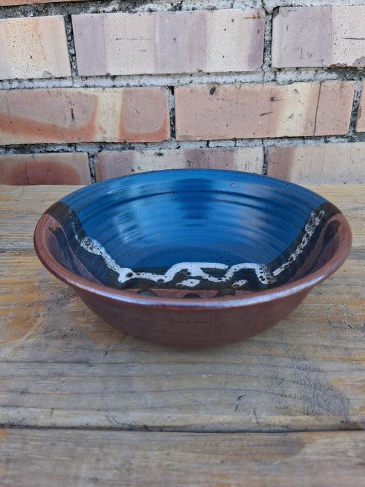 SMALL HAND THROWN SIGNED POTTERY BOWL