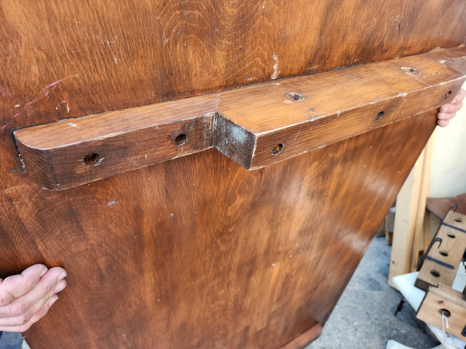 ANTIQUE 19TH CENTURY DOUGH BOWL TABLE