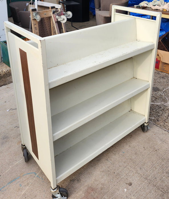 ROLLING STEEL BOOKCART