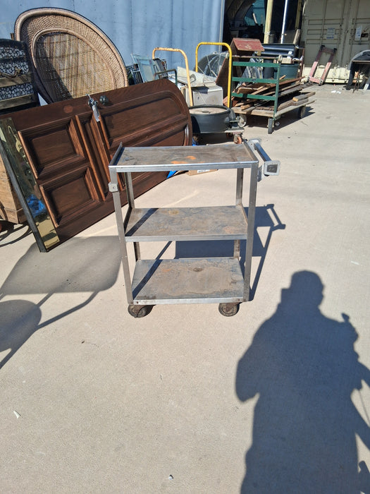 STAINLESS STEEL BAR CART