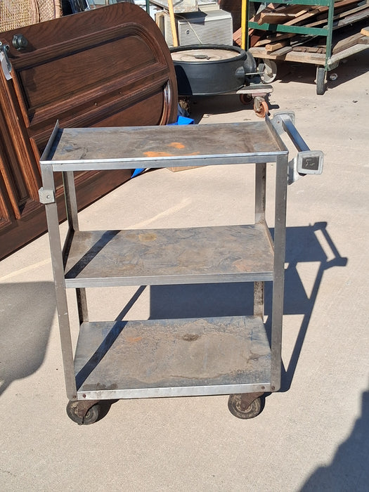 STAINLESS STEEL BAR CART