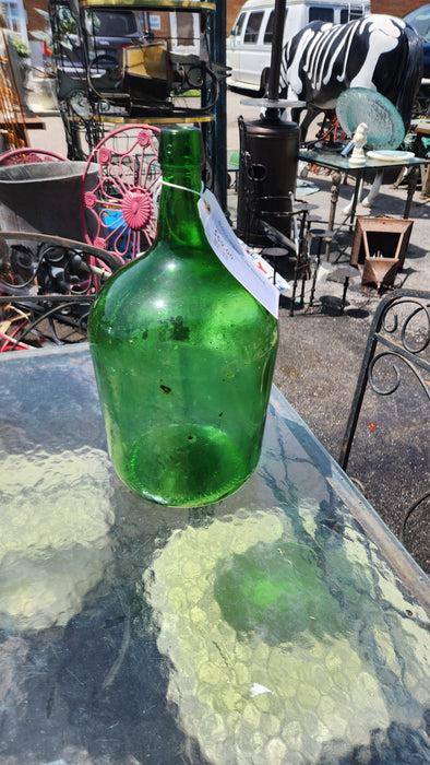 SMALL GREEN WINE BOTTLE