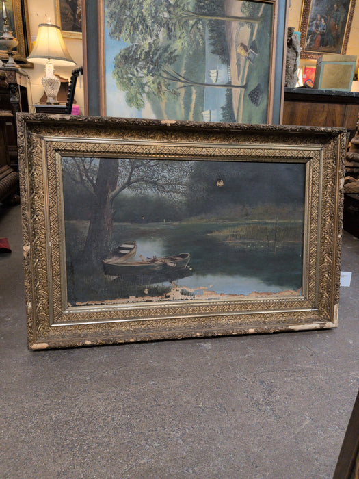 PAIR OF 19TH CENTURY ORNATE GILT FRAME