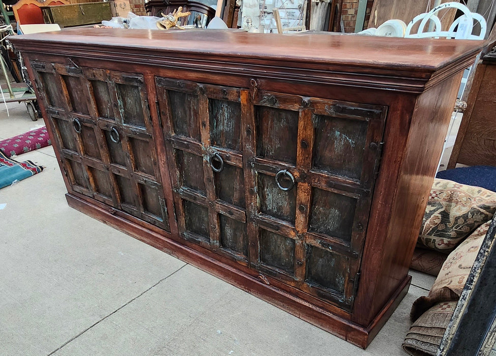 LONG RUSTIC SIDEBOARD FROM INDIA