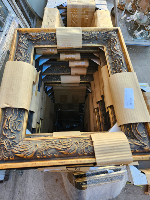 11" BY 14" ORNATE GOLD FANCY FRAME