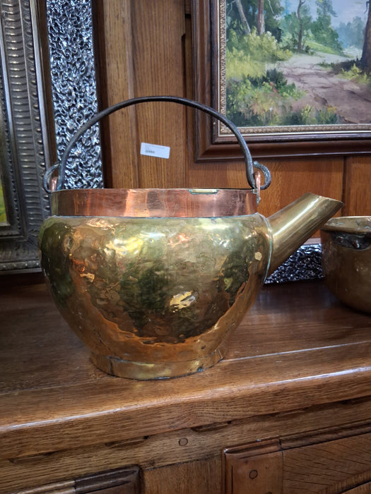 BRASS AND COPPER OPEN WATER VESSEL