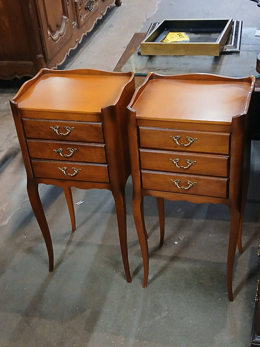 PAIR OF LOUIS XV CHERRY SIDES CHESTS