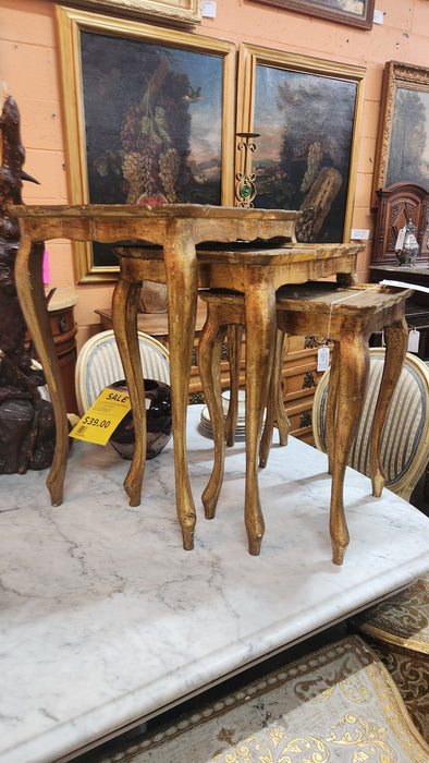 SET OF FLORENTINE STACKING TABLES