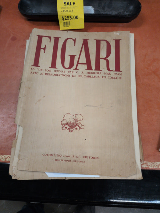 FOLIO OF FIGARI PRINTS