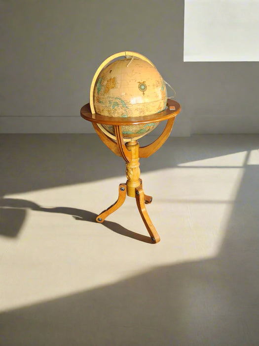 VINTAGE GLOBE ON STAND