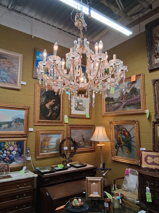 MARIA TERESA STYLE 21 LIGHT CHANDELIER -ARTIST CREATED