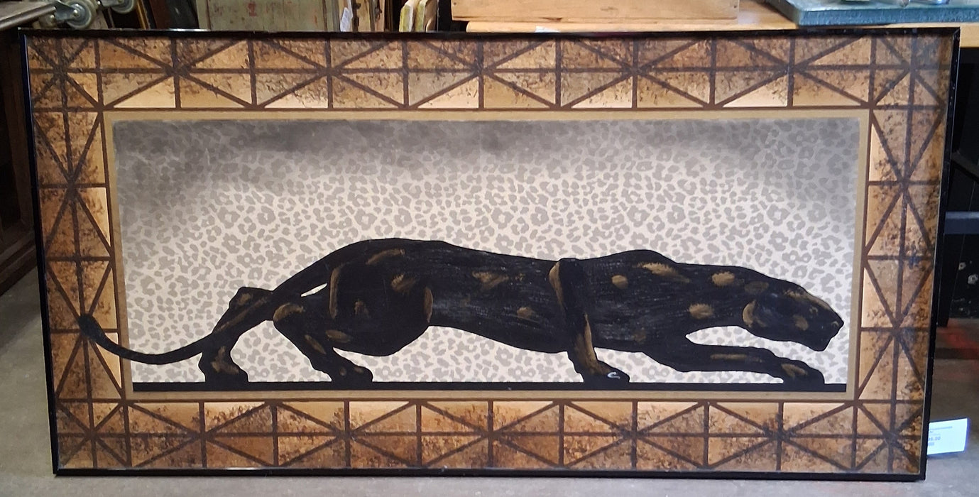 LARGE BLACK PANTHER PICTURE