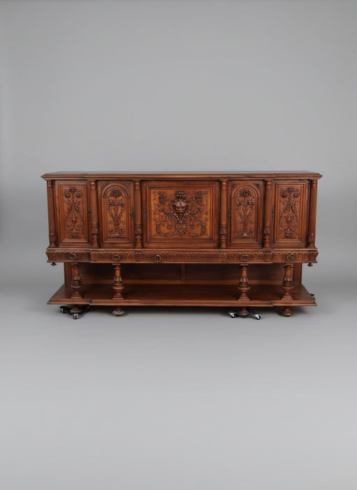 ITALIAN LION MASK SIDEBOARD
