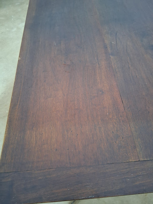 WALNUT TRESTLE TABLE