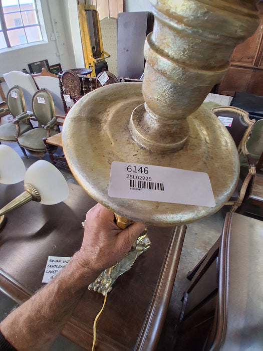 GILTWOOD TALL LAMP