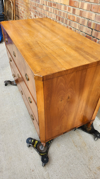 19TH CENTURY BIEDERMEIRE CHEST OF DRAWERS