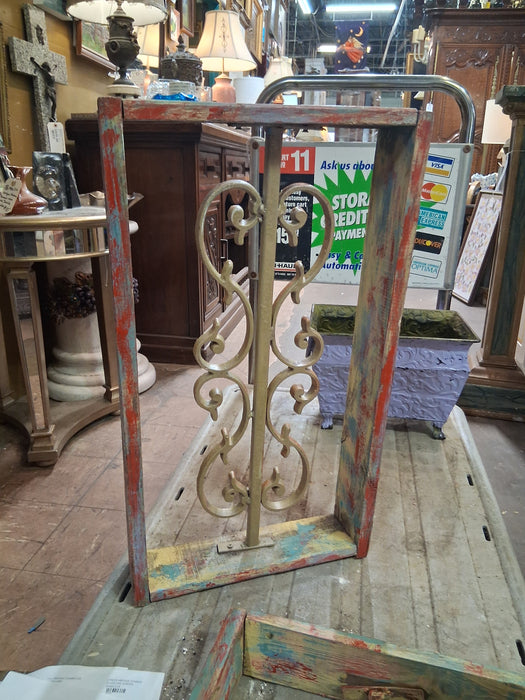 WOOD FRAMED IRON ELEMENT