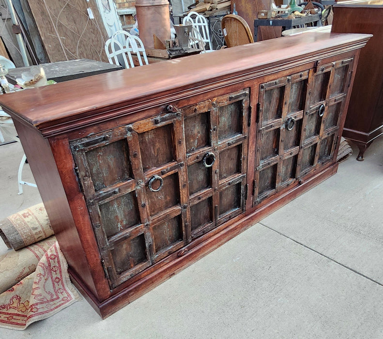LONG RUSTIC SIDEBOARD FROM INDIA