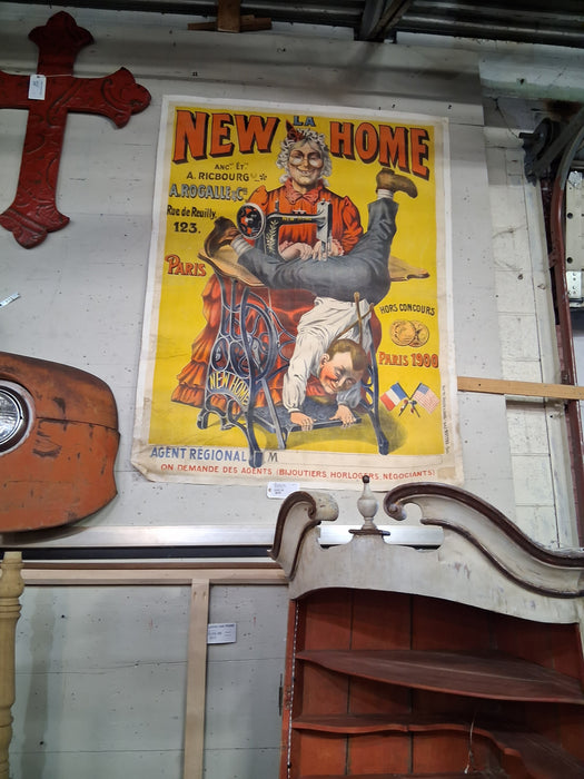NEW HOME PARIS ADVERTISING 1900