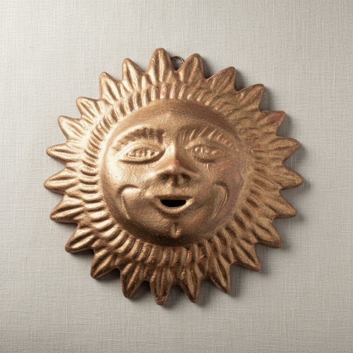 GOLD TERRACOTTA SUN
