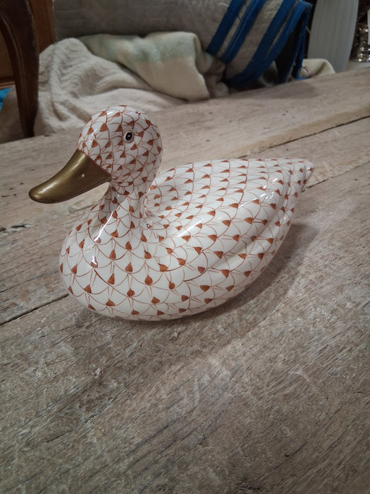 LARGE ITALIAN DUCK FIGURE