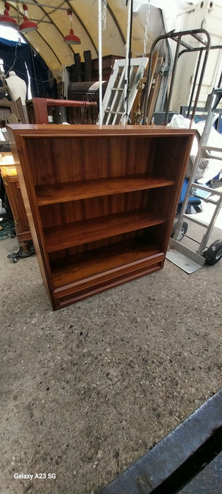TALL TEAK MIDCENTURY BOOKCASE