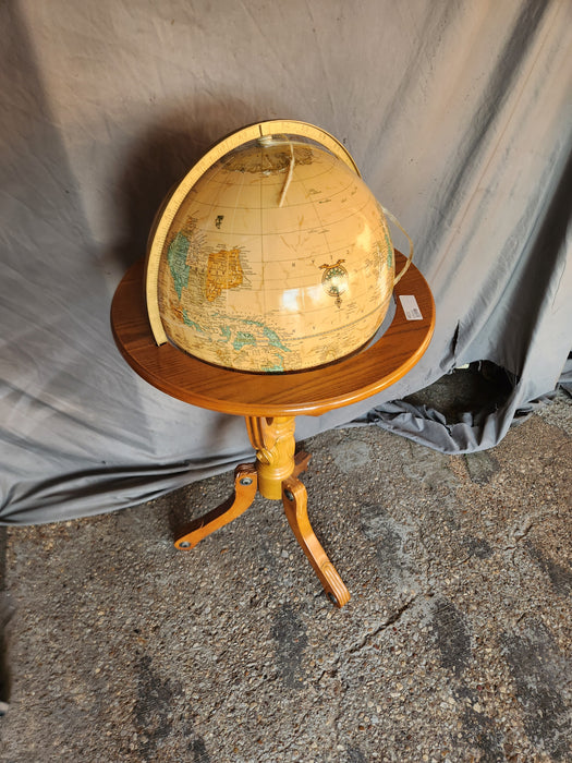 VINTAGE GLOBE ON STAND