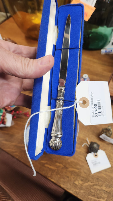 SILVER LETTER OPENER