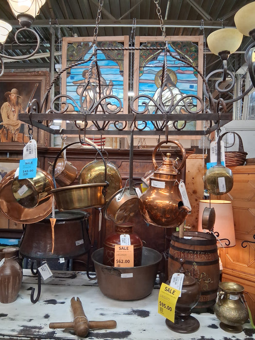 CAST IRON POT HANGER - POTS NOT INCLUDED