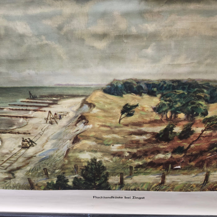 EDUCATIONAL POSTER OF ZINC MINING