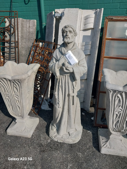 EXTRA LARGE ST, FRANCIS WITH ROSARY