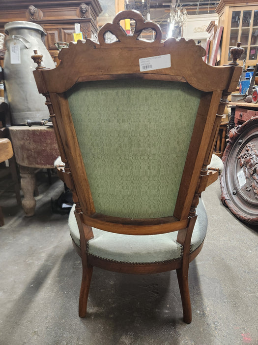 LOUIS XVI NEEDLEPOINT ARMCHAIR