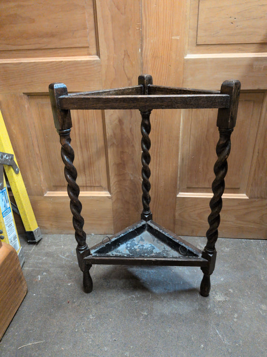 BARLEY TWIST CORNER UMBRELLA STAND