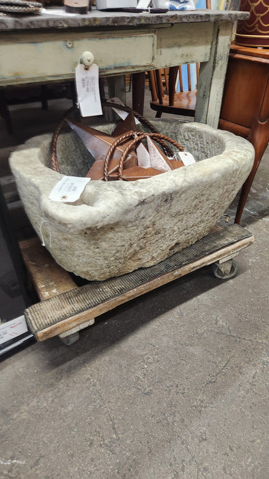 HEWN STONE TROUGH
