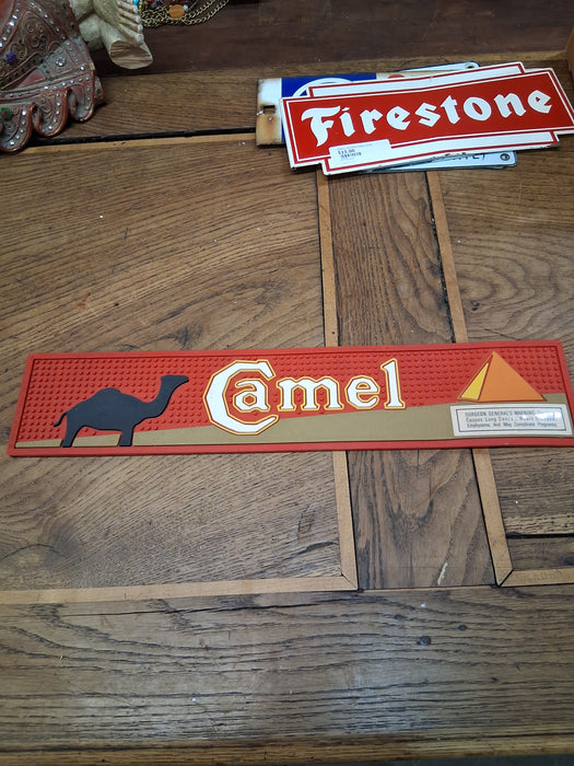 CAMEL CIGARETTE ADVERTISING BAR MAT