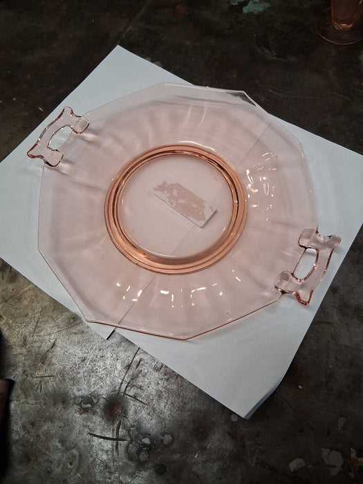 SMALL  2 HANDLE DECAGON TRAY