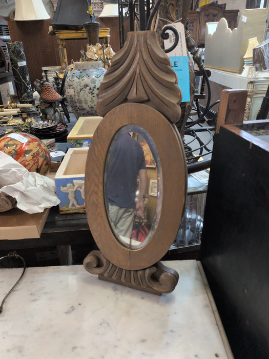 ANTIQUE WOODEN FRAME MIRROR